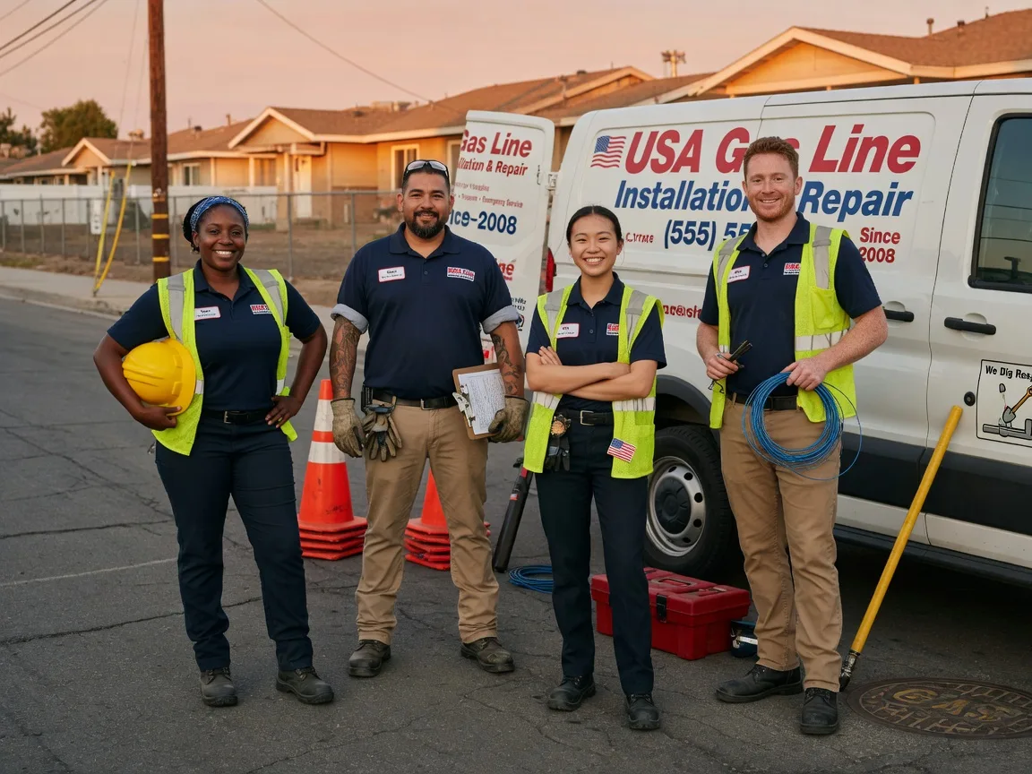 Gas Line Installation company in Powhattan, KS